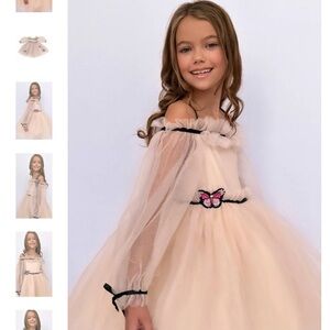 NEW without tags Lola and the Boys Girls Butterfly Dream Dress, Size 10